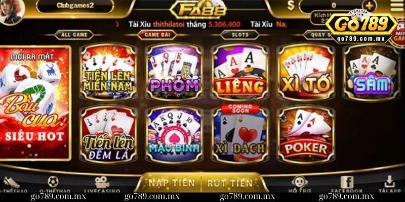 Những sản phẩm game chất lượng nhất của game FA88