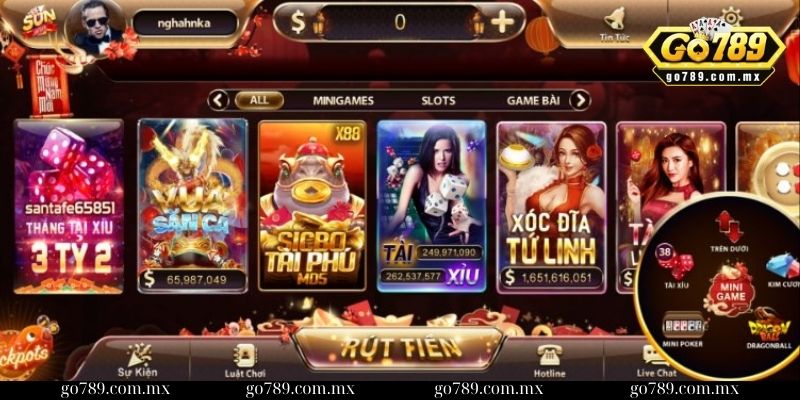 Thông tin cơ bản về cổng game Sunwin